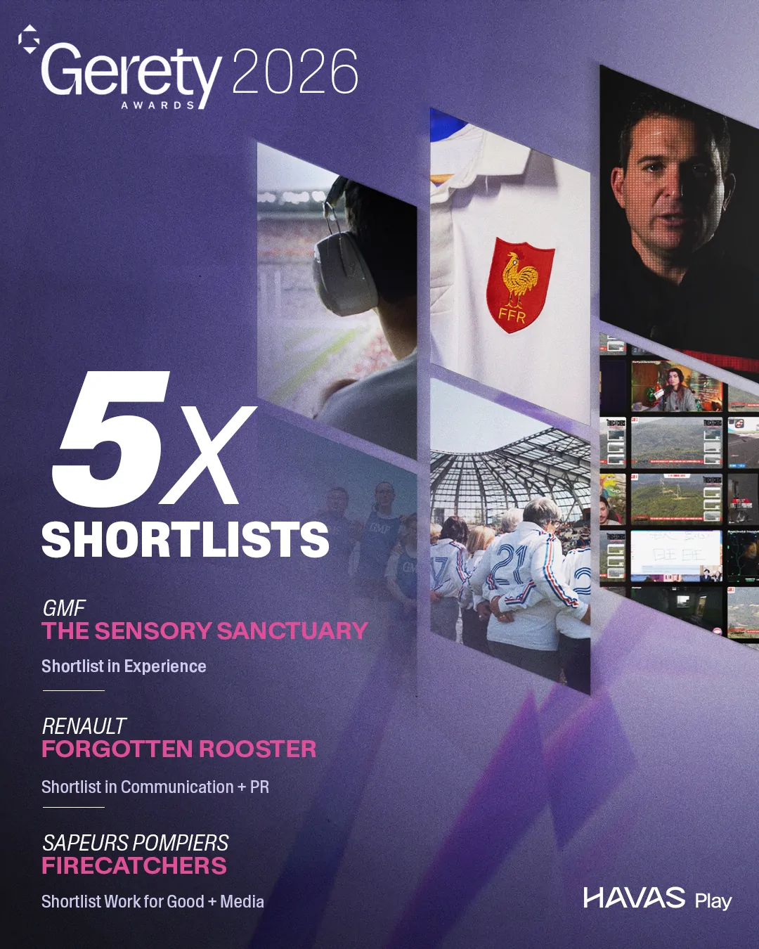 Havas Play, internal, Awards posters 9
