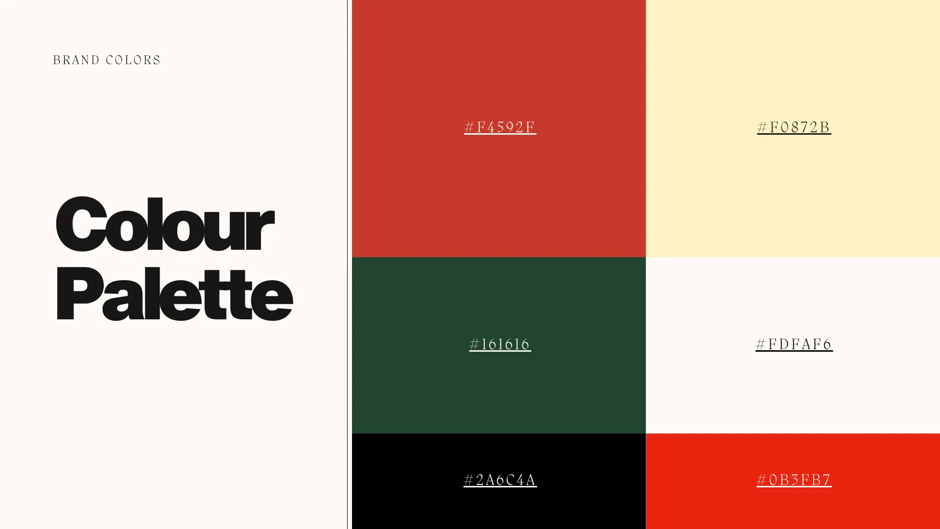 The Outfiters brand board 8